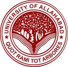 Allahabad University logo