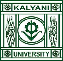 Kalyani University logo