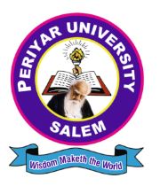 Periyar University logo