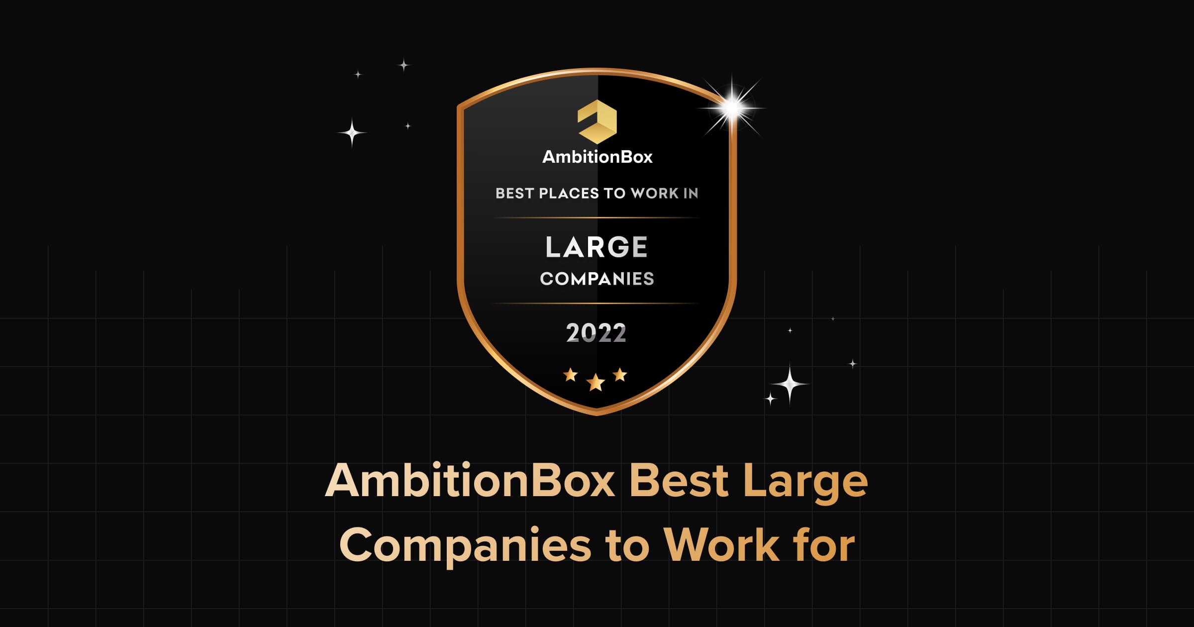 Best Large Companies to work in India 2022 by AmbitionBox