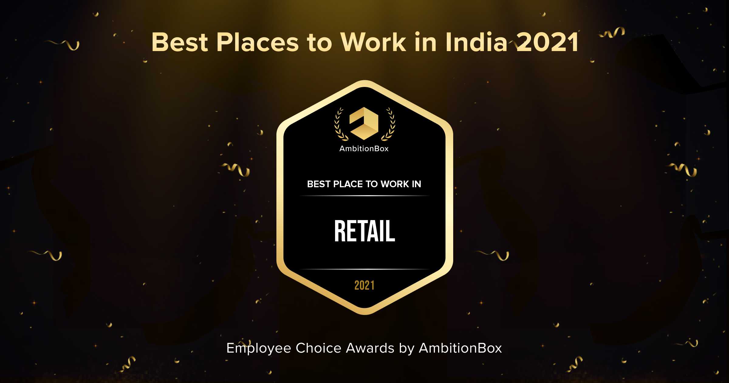 Best Retail Companies to work in India 2021 by AmbitionBox
