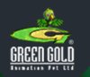 Green Gold Animation Logo