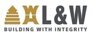 L & W Constructions logo