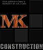 M.K. Construction logo