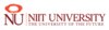 NIIT University Logo