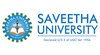 Saveetha University logo