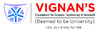 Vignan University logo