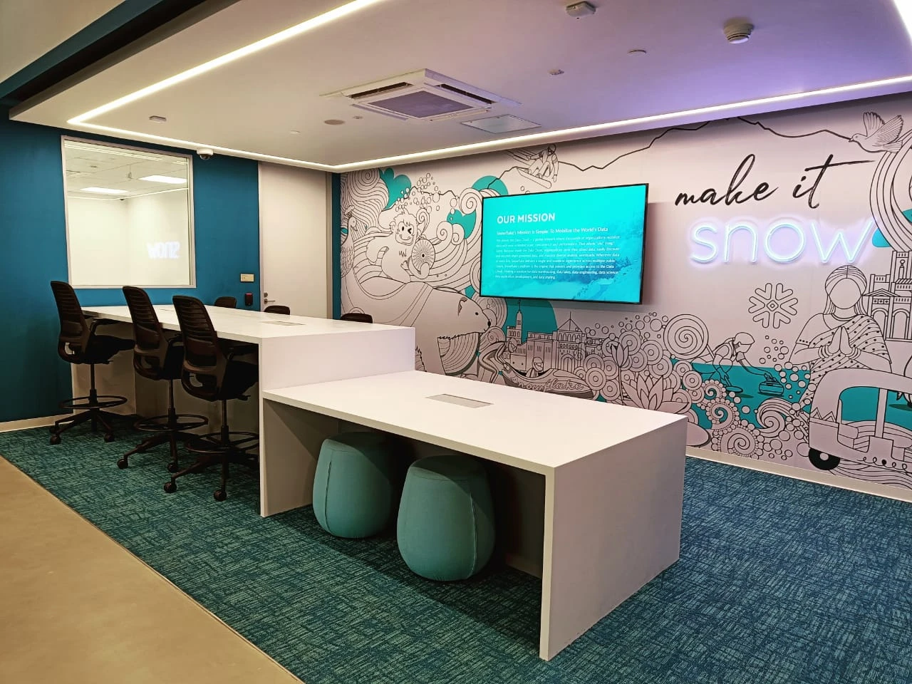 Snowflake Office Photos