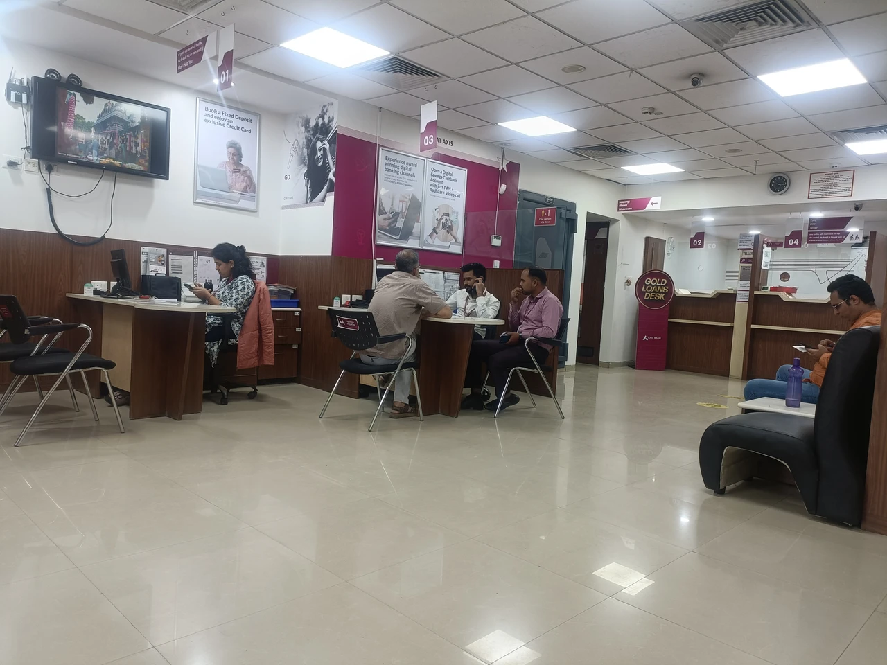 Axis Bank Office Photos