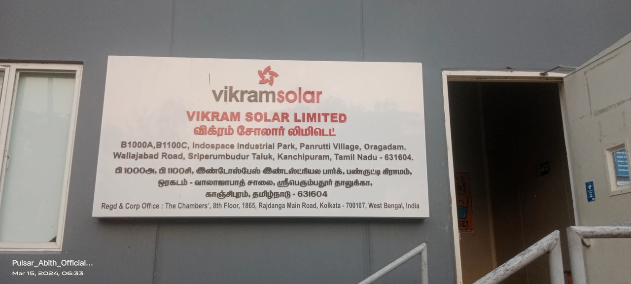 Vikram Solar Office Photos