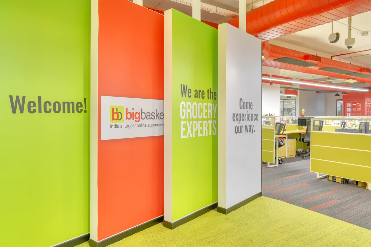 BigBasket Office Photos