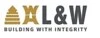 L & W Constructions logo